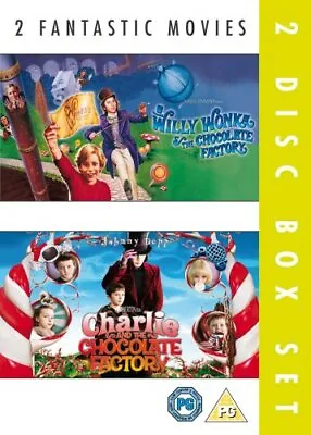 Willy Wonka And The Chocolate Factory/Charlie And The... DVD (2007) Gene • £7.55