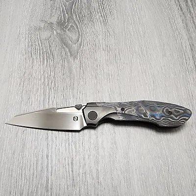 Null Knives Voodoo Sub-Zero Launch Exclusive Knife 20 Of 30 S90V Blue CF Scales • $759.99