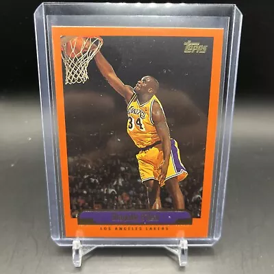 1999-2000 Shaquille O’Neal Topps Card #23 Los Angeles Lakers • $2.99