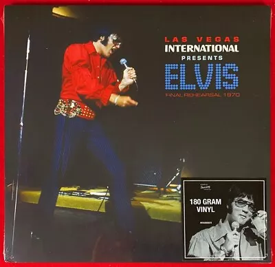 Las Vegas International Presents Elvis Final Rehersal 1970 – MRS 180-Gram Vinyl • $84