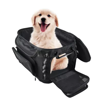 Motorcycle Luggage Rack  Portable Pet Carrier Pet Travel Bag Cat Carrier Bag • $185.25