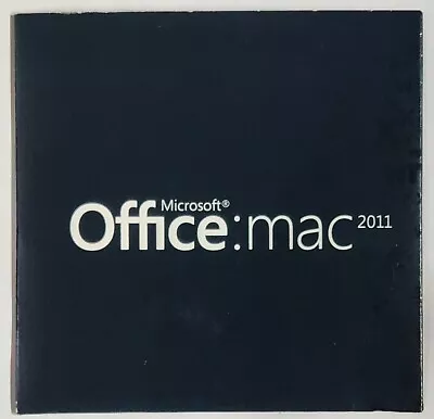 Microsoft Office:mac 2011 Home & Business • $27.98