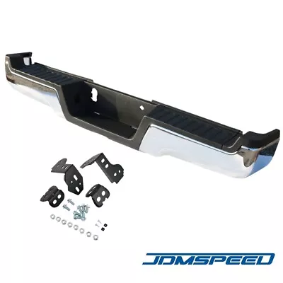 Chrome Rear Bumper Assembly Fits 2017-2022 Ford F-250 F-350 F-450 W/ Park • $349.99