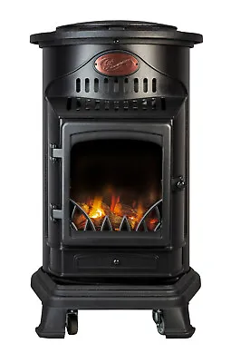 Provence Calor Gas Mobile Portable Heater Matt Black -AD090 • £149