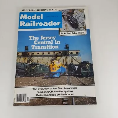 Model Railroader Magazine June 1977 Vol 44 No 6 Midland Valley RR. Trees • $4.99