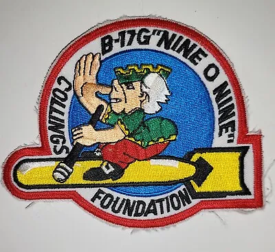 USAF B-17G  Nine O Nine  - Collings Foundation Patch • $40