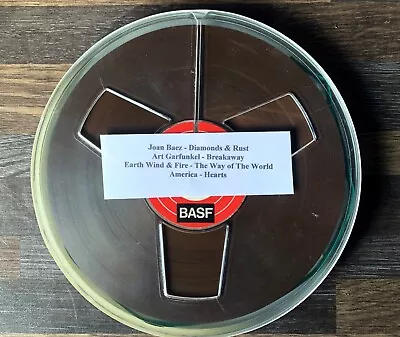 One Used BASF Recording Reel To Reel Tape 7  Great Cond *Please See Description • £11.99