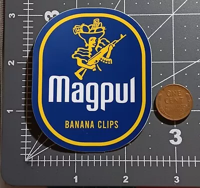 Magpul Banana Clips Vinyl Decal Sticker Banana Mag Magazine  • $8