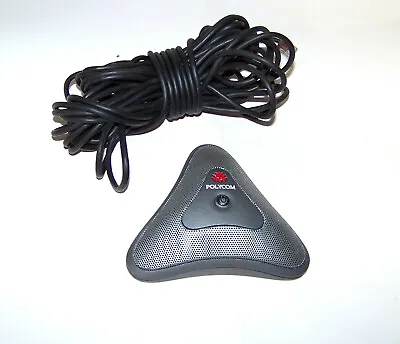 Polycom 2201-20250-202 VSX 7000 & 8000 Video Conference Microphone Pod W/Cable • $8.99