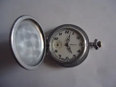 USSRRussia Vintage Pocket Watch Molnija 3602 1970s18 Jewels! • $20