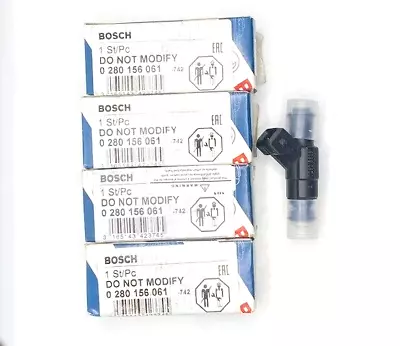 Bosch 62678 Fuel Injector Set NEW X 4 Fits 06A906031BA Audi VW 1.8L Turbo 01-06 • $160
