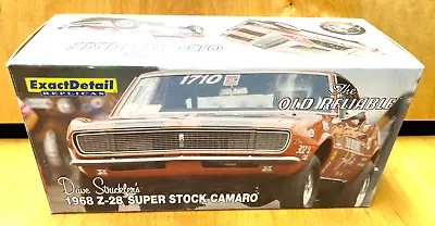 1968 Z-28 Super Stock Camaro (The Old Reliable ) 1:18 Scale ( A ) • $125