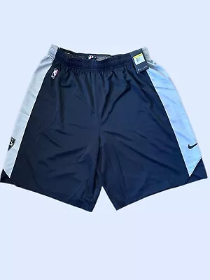 Nike NBA Brooklyn Nets Authentic Dri Fit Shorts Size 4xl Color Black Aj5049-010 • $39.99