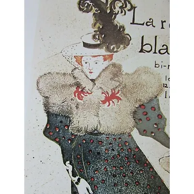 Vintage La Revue Blanche Poster Print Paris 53157 France • $12.75