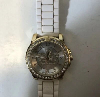 £10 • Buy LADIES Juicy Couture Pedigree Watch 1901053 Genuine Used But Still Good