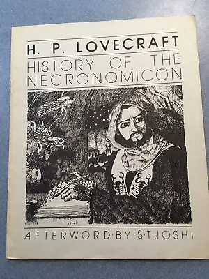 History Of The Necronomicon HP Lovecraft 1980 Necronomicon Press • £16.08