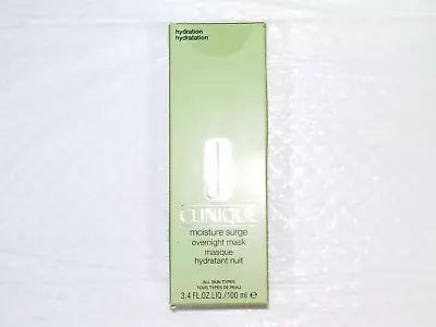 CLINIQUE MOISTURE SURGE OVERNIGHT MASK 100ml 3.4 Oz BRAND NEW • $22