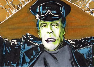 THE MUNSTERS 5 Card SET SKETCH PRINTS Signed By Matthew Permenter • $5.99