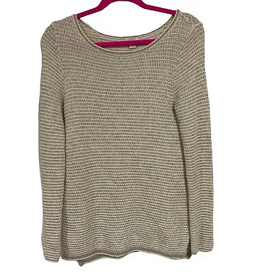 J. Crew Chevron Stitch Boatneck Sweater XS • $20