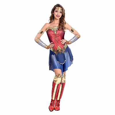 £36.99 • Buy Adult Wonder Woman 84 Movie Fancy Dress Superhero Costume Princess Diana Womens