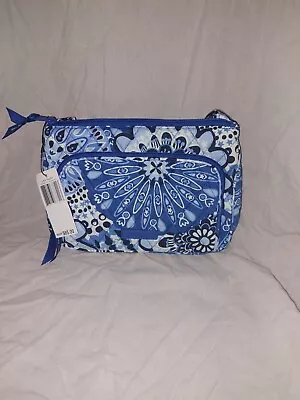 Vera Bradley Little Hipster Blue Star Medallion-NWT • $25