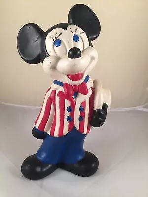 Vintage Walt Disney Productions Ceramic Hand Painted Mickey Mouse 12  • $24.94