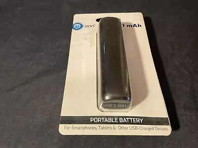 NEW-Onn Portable Battery For USB Charged Devices 3550 MAh - Light Blue • $4.99