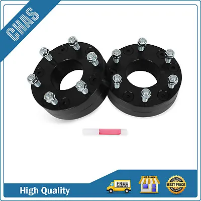 (2) 5x5 To 6x5.5 Wheel Adapters 2  5x127 Hub To 6x139.7 Wheel For Chevy GMC Jeep • $63.64