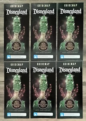 Disneyland Main Street Electrical Parade Cover Guidemaps Set Of Six • $5.75