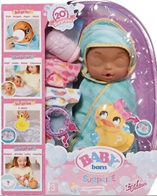 Baby Born Bath Tub Surprise 20+ Surprises Box Damaged Contents New • £38.99