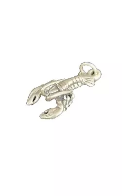 🦞 .925 Sterling Silver Pendant Mardi Gras Theme Jewelry - LOBSTER 🦞  • $12.99