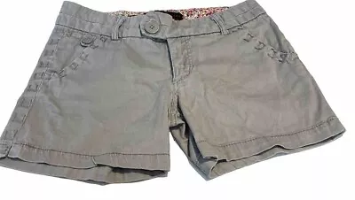 Freestyle Revolution Shorts Junior Women's Size 7 Gray Hip Trendy Casual Cool • $10