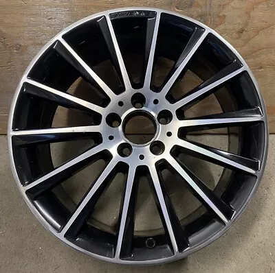 MERCEDES 19x7.5  C-CLASS 2016-20 ORIGINAL FRONT AMG WHEEL A2054015400 RIM 85450 • $899.99