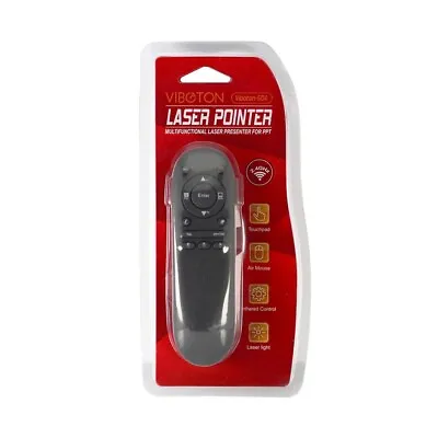 Viboton Laser Pointer 504 Multifunctional Presenter For PPT Air Mouse • £9.89