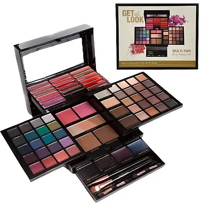 Profusion Get The Look Sunkissed Multi Tier Makeup Artist 76 Piece Kit Storage  • $39.99