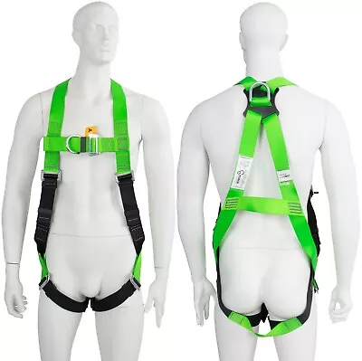 G-Force 2 Point Height Safety Fall Arrest Restraint Scaffold Work Harness M-XXL • £32.27