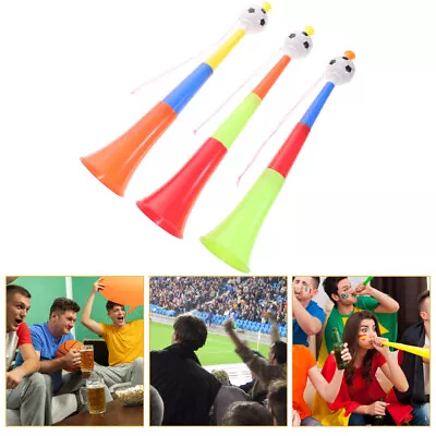  4 Pcs Trumpet Toys For Football Game Noisemakers Stadium Horns Child Telescopic • £10.13