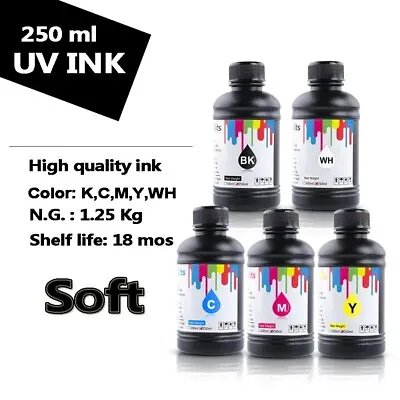 250ML UV Ink For Epson L800 L805 L1800 R290 R330 1390 4880 7800 7880 Printer • $220