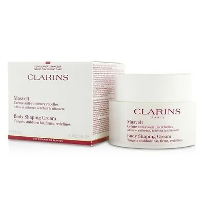 Clarins Body Shaping Cream Targets Stubborn Fat Firms Redefines 200 Ml/6.4 Oz • $34.95
