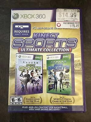 Xbox 360 Kinect Sports 1 And & 2 Ultimate Collection Season Two Game • $8.50