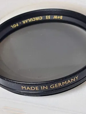 B+W F-PRO 55mm Circular Polarizer CPL Lens Filter 55 Mm Polarizing E55 Germany • $19.99