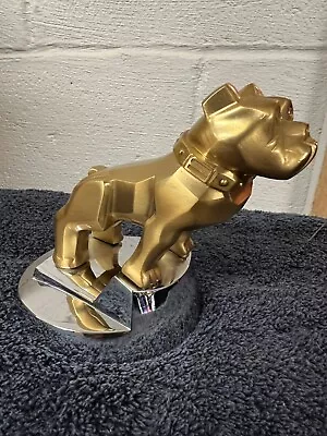 Mack Gold  Bulldog Truck Hood Ornament 87931 • $124.99