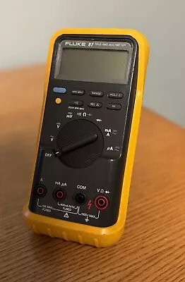 Fluke 87 True RMS Multimeter With Probes TESTED • $76