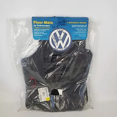 VW Oem Floor Mats ZVW-178-341 Black 4 Mats Front And Rear • $15