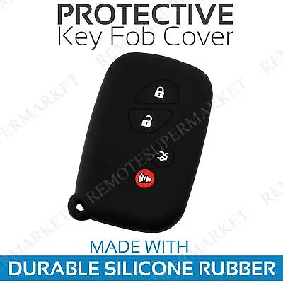 Key Fob Cover For 2006-2013 Lexus IS250 Remote Case Rubber Skin Jacket • $6.95
