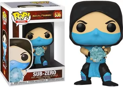 Funko Pop Mortal Kombat Classic Sub Zero Figure W/ Protector • $20