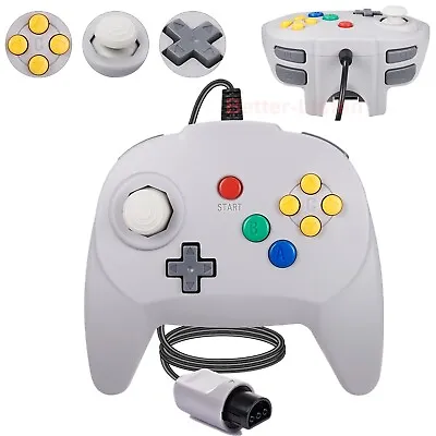 New Retro Wired N64 Controller Garmepad Joystick For Nintendo 64 Game Console • $11.93