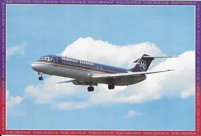 Midwest Express Airline Issue Postcard • $3.95