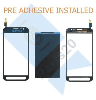 For SAMSUNG GALAXY XCOVER 4S G398 Touch Digitizer Glass + LCD Display Screen • £17.25