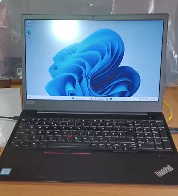 Laptop Lenovo ThinkPad E580 15.6in I5-8250U 1.60 GHz 8GB 256GB SSD Win 11 Home • £36